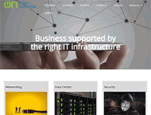 Tablet Screenshot of orionnetworksit.com